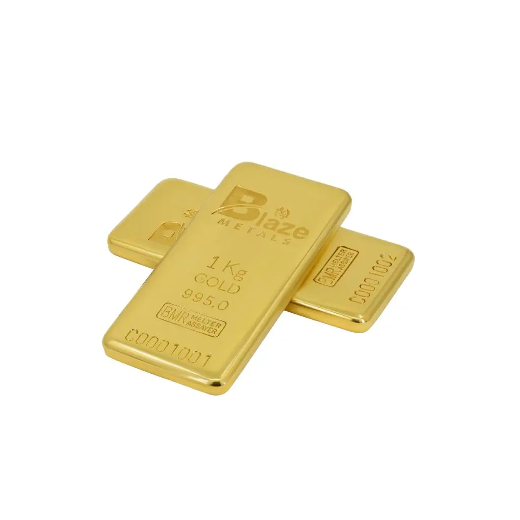 blaze metals gold bullion bar